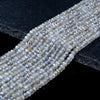 4X3MM Natural Labradorite Gemstone Grade AAA Micro Faceted Rondelle Loose Beads 15 inch Full Strand (80016395-P62)