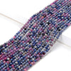 2MM Natural Ruby Sapphire Gemstone Grade AA Micro Faceted Round Loose Beads 15.5 inch Full Strand (80009412-P31)