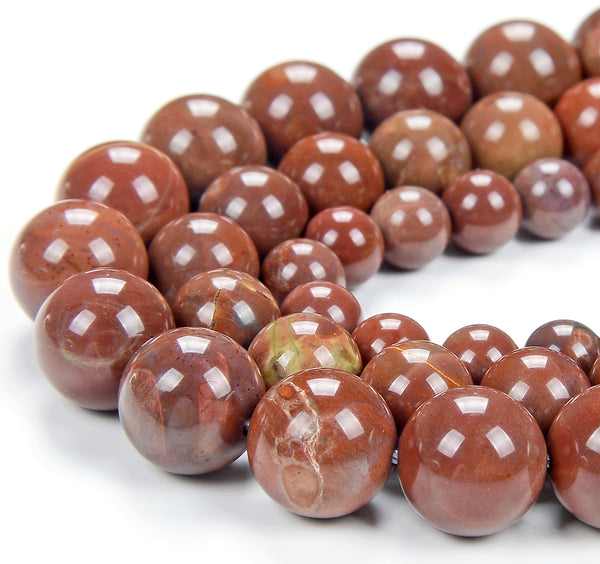 Natural Brown Australian Opal Gemstone Grade AA Round 5MM 6MM 7MM 8MM 9MM 10MM Loose Beads (D310)