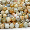 10MM Natural Aquamarine With Inclusions Gemstone Grade A Round Loose Beads (D408)