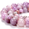 Natural Kunzite Gemstone Round 7MM 8MM 9MM 10MM 11MM 12MM Loose Beads (D271)