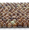 Natural Green Garnet Gemstone Grade Round 5MM 6MM 7MM 8MM 9MM 10MM Loose Beads (D269)