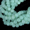 Natural Green Chalcedony Gemstone Grade AAA Round 6MM 8MM Loose Beads (D5)