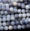 8MM Natural Matte Iolite Gemstone Grade A Round Loose Beads (D336)