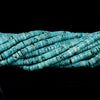 6X3MM Turquoise Gemstone Heishi Discs beads Loose Beads (P18)