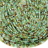 3MM Natural Chrysoprase Gemstone Grade AA Micro Faceted Round Loose Beads 15 inch Full Strand (80016265-P53)