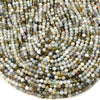 4MM Natural Labradorite Gemstone Grade A Micro Faceted Round Loose Beads 15 inch Full Strand (80016231-P51)