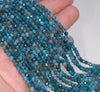 3mm Apatite Gemstone Grade AA Fine Faceted Round 3mm Loose Beads 15.5 inch Full Strand (80004495-854)