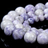 Natural Purple Tiffany Jasper Gemstone Grade AAA Round 5MM 6MM 8MM 10MM Loose Beads (D393)