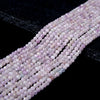 3MM Natural Kunzite Gemstone Grade AAA Micro Faceted Round Loose Beads 15 inch Full Strand (80009195-P25)