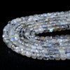 4MM Natural Labradorite Gemstone Grade A Micro Faceted Diamond Cut Cube Loose Beads (P41)