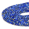 Natural Lapis Gemstone Grade AA Micro Faceted Round 2MM 3MM Beads (P10)