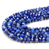 4X2MM Natural Lapis Lazuli Gemstone Grade A Micro Faceted Rondelle Loose Beads (P35)