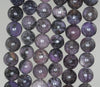 10mm Black Purple Lepidolite Gemstone Grade AB Round Loose Beads 16 inch Full Strand (90188465-653)