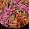 2MM Natural Multi Color Tourmaline Gemstone Grade AAA Micro Faceted Round Loose Beads 15 inch Full Strand (80017476-P78)
