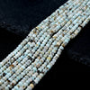 3X4MM Natural Hemimorphite Gemstone Grade A Micro Faceted Rondelle Loose Beads (P36)