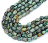 Natural African Turquoise Gemstone Grade AA Irregular Nugget 11X15-17X20MM 13X19-17X21MM Loose Beads (D350)