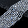 Natural Labradorite Gemstone Grade AAA Micro Faceted Round 2MM 3MM 4MM Loose Beads 15 inch Full Strand (P57)
