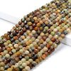 Natural Turquoise Gemstone Grade A Micro Faceted Round 4MM 5MM Loose Beads 15 Inch Full Strand (P67)