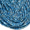2MM Natural Apatite Gemstone Grade AAA Micro Faceted Diamond Cut Cube Loose Beads 15.5 inch Full Strand (80009236-P43)
