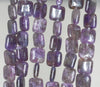 10X10mm Purple Lepidolite Gemstone Grade A Square Loose Beads 15.5 inch Full Strand (90188394-668)