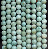 6MM Dominican Larimar Gemstone Grade AA Sky Blue Round Loose Beads 7 inch Half Strand (80004840-450)