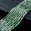Natural Lepidocrocite Green Gemstone Grade AAA Micro Faceted Round 2MM 4MM Loose Beads 15 inch Full Strand (P26)