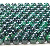 Natural Green Mica Muscovite in Fuchsite Deep Emerald Green Gemstone Grade AAA Round 6MM 8MM 10MM 12MM Loose Beads (D258)