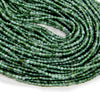 2MM Natural Green Rutilated Quartz Gemstone Grade AAA Micro Faceted Round Loose Beads 15.5 inch Full Strand (80008844-P11)