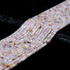 2MM Natural Kunzite Gemstone Grade A Micro Faceted Diamond Cut Cube Loose Beads 15 inch Full Strand (80017304-P76)