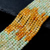 4MM Natural Multi Color Burma Jade Gemstone Grade AAA Micro Faceted Round Loose Beads 15 inch Full Strand (80009386-P29)