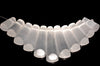 16x9-39x10mm Graduated Set Selenite Gemstone Grade AAA Stick Loose Beads 3.5 inch Strand (80007615-A236)