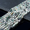 Natural Emerald Gemstone Grade A Micro Faceted Round 3MM 4MM Loose Beads 15 inch Full Strand (P55)