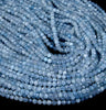 2MM Natural Aquamarine Gemstone Grade AAA Micro Faceted Round Loose Beads 15.5 inch Full Strand (80008842-P11)