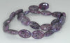 18X13mm Purple Lepidolite Gemstone Grade AA Oval Loose Beads 8 inch Half Strand (90187918-661)
