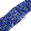 4MM Natural Sodalite Gemstone Grade AAA Micro Faceted Round Loose Beads 15.5 inch Full Strand (80009390-P29)