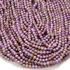 Natural Phosphosiderite Gemstone Grade A Micro Faceted Round 2MM 3MM 4MM Loose Beads 15 inch Full Strand (P53)