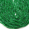 2MM Green Aventurine Gemstone Grade AAA Micro Faceted Round Loose Beads 15 inch Full Strand (80016207-P49)