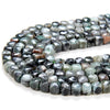 4-5MM Natural Emerald Gemstone Micro Faceted Cube Loose Beads (P44)