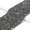 3MM Natural Russian Seraphinite Gemstone Micro Faceted Round Loose Beads 15 inch Full Strand (80016224-P50)