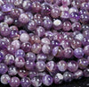 Natural Chevron Amethyst Gemstone Grade A Round 6MM 8MM 10MM 11MM 12MM 13MM 14MM Loose Beads (D318)