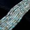 4MM Natural Amazonite Gemstone Grade A Micro Faceted Diamond Cut Cube Loose Beads (P41)