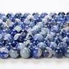 Natural Sodalite Denim Blue Gemstone Grade AAA Round 6MM 8MM 10MM Loose Beads (D211)