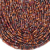 2-3MM Natural Hessonite Garnet Gemstone Grade A Micro Faceted Round Loose Beads 15 inch Full Strand (80016804-P65)