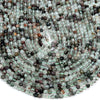 3MM Natural Green Phantom Gemstone Grade AA Micro Faceted Round Loose Beads 15 inch Full Strand (80016793-P64)