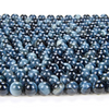 6mm Natural Blue Tiger Eye Hawk Eye Gemstone Grade AA Round 6mm Loose Beads 15 inch Full Strand LOT 1,2,6,12 and 50 (80005810-480)