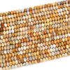 Natural Fossil Coral Gemstone Grade AAA Faceted Rondelle 6X4MM 7X4MM 8X5MM 10X7MM Loose Beads (D345)