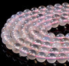 6MM Natura Pink Sakura Agate Gemstone Grade AAA Round Loose Beads (D263)