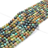 6MM Natural Turquoise Gemstone Grade A Round Loose Beads 15 inch Full Strand (80016792-P63)