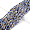 2MM Natural Sapphire Gemstone Micro Faceted Round Loose Beads 15.5 inch Full Strand (80009409-P31)